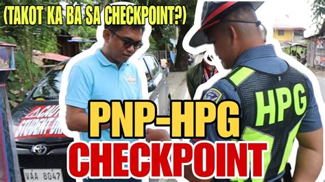 hpg checkpoint requirements|PNP 10 CHECKPOINT GUIDELINES .